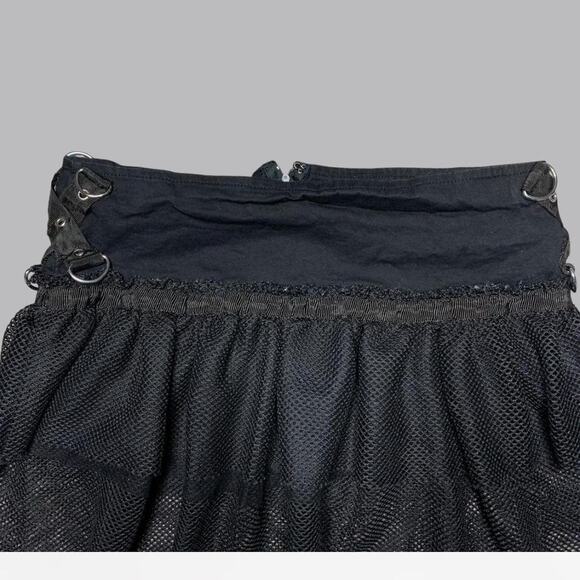 Vintage y2k dead threads black skirt - Picture 5 of 5